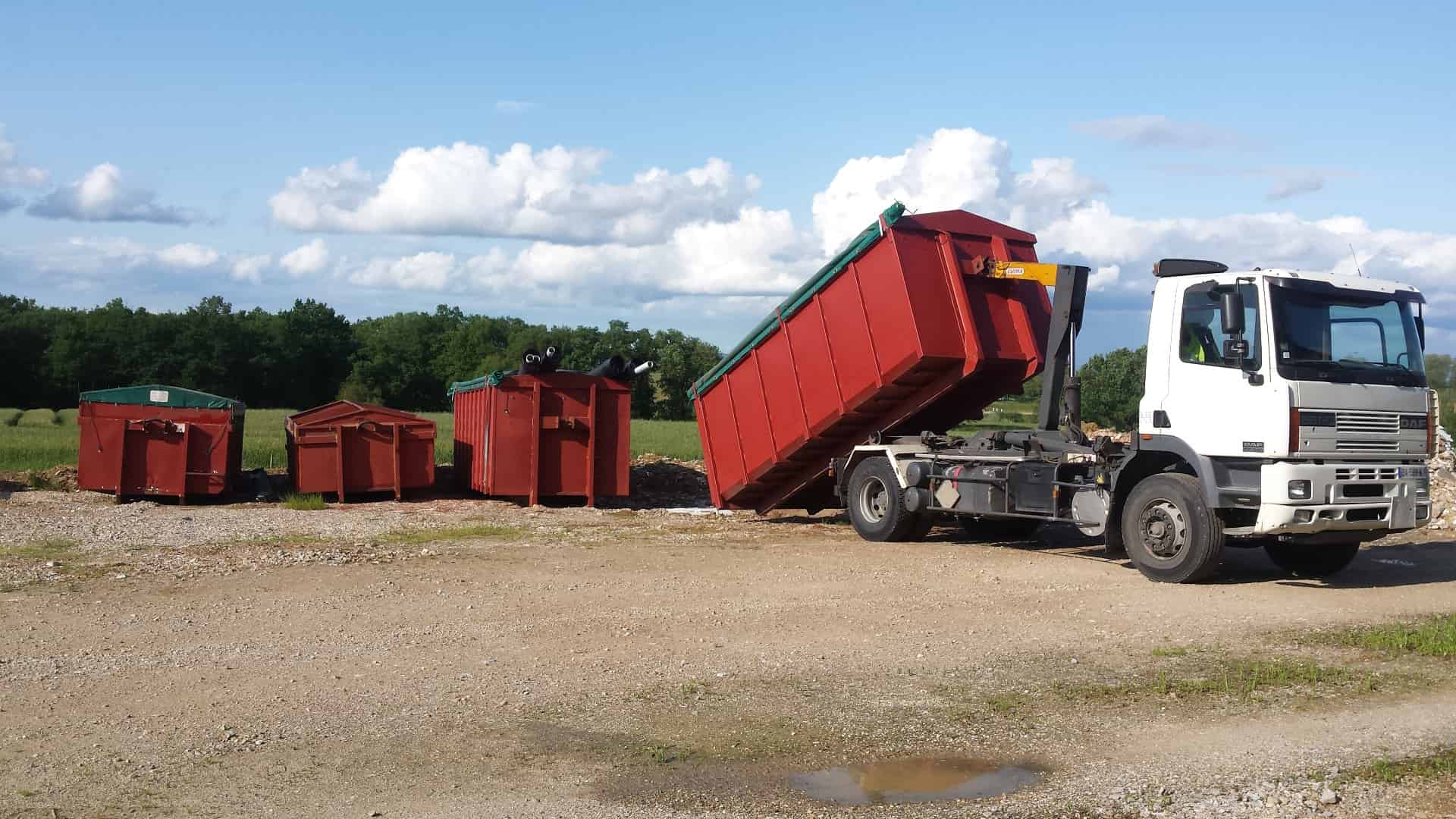 Transport agricole Camion-benne